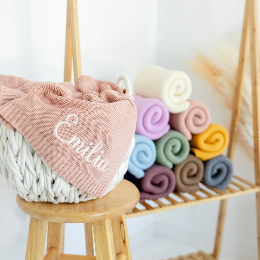 Personalised Knit Blanket